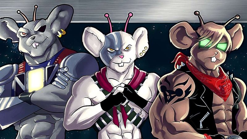 Мыши-рокеры с Марса мультсериал 2017