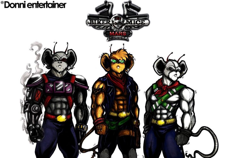 Мыши байкеры с Марса