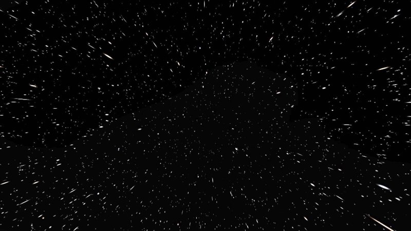 Пыль на черном фоне
