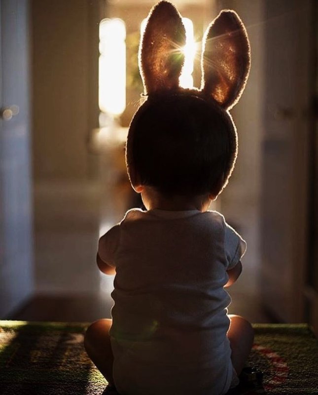 Ребенок со спины