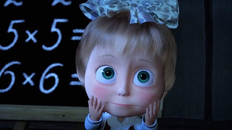 Машины страшилки Маша и медведь страшилки