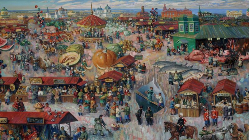 Омский художник Сочивко картины