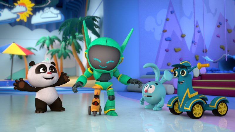 Мультфильмы банда и Крош