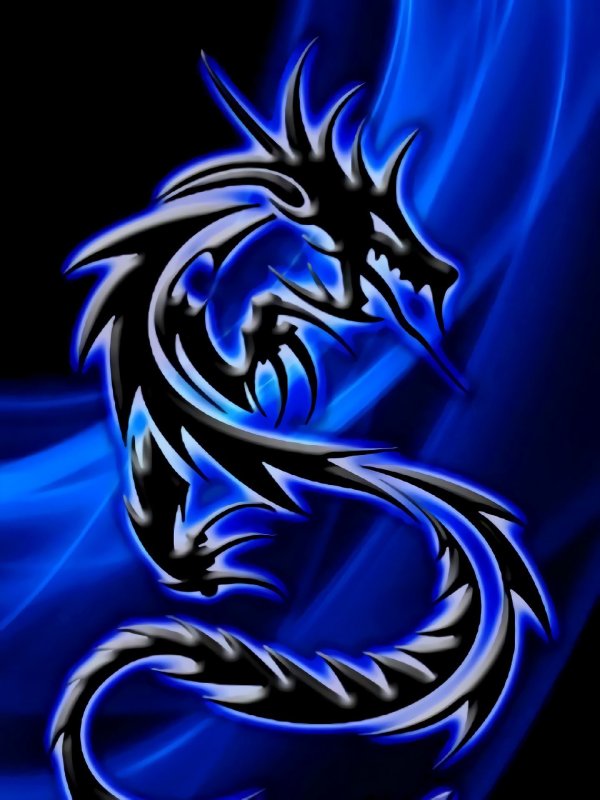 Синий дракон