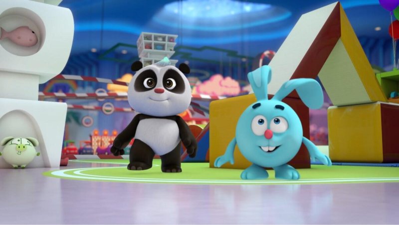 Крош и Панда Китай