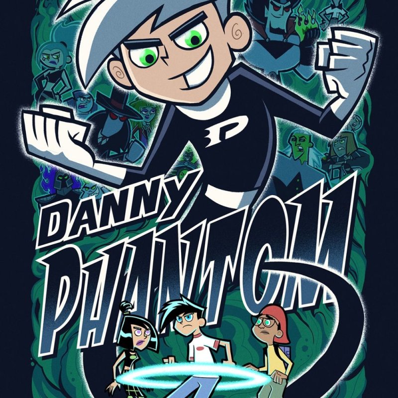 Дэнни-призрак мультсериал Постер
