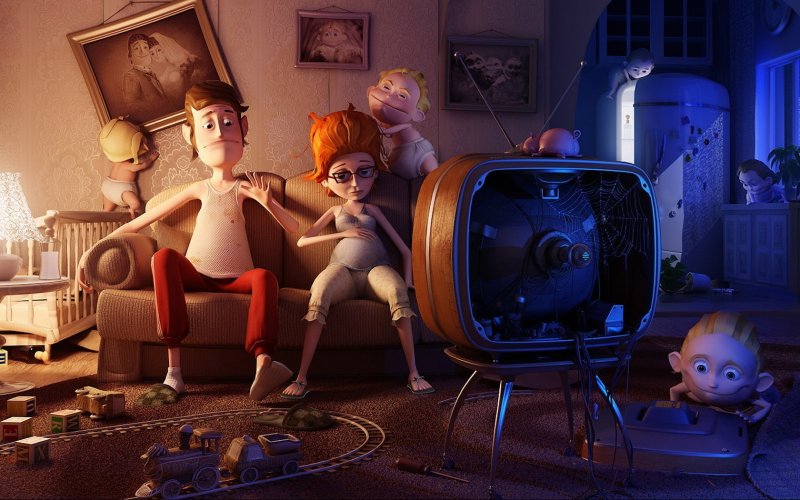 Современные мультфильмы