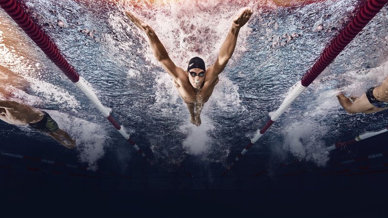 Плавание на спине баттерфляем