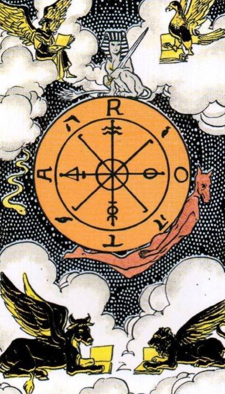 Таро 10 Аркан Фортуна Уэйта