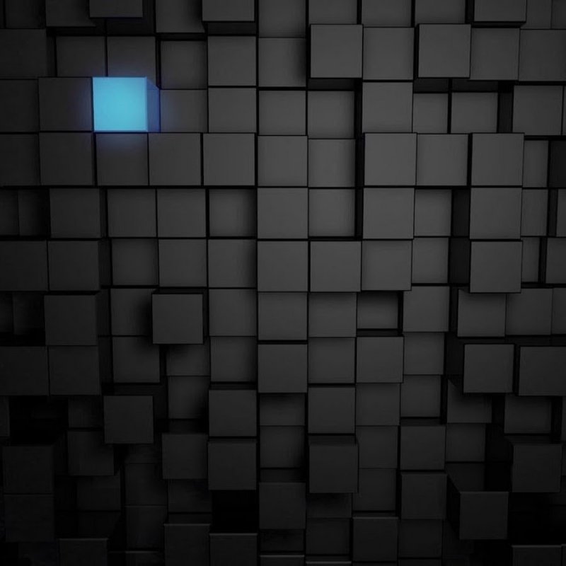 Черный кубик