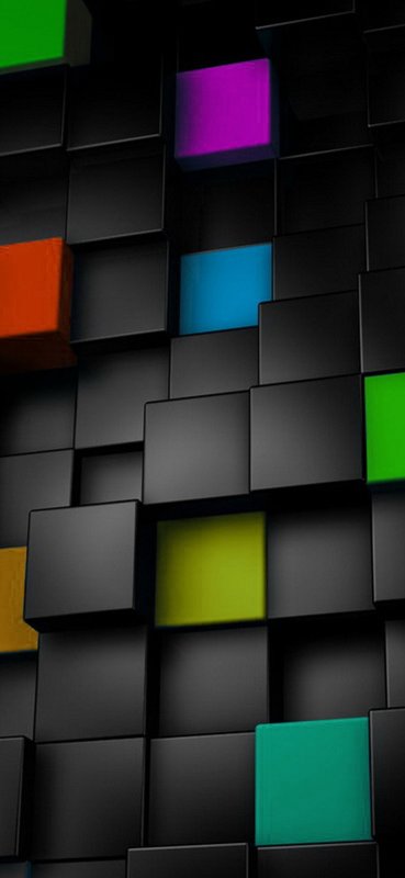 Разноцветные кубики