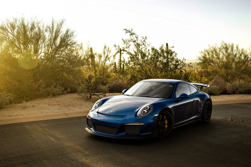 Porsche 911 Blue