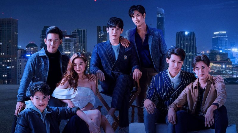 Темно синий поцелуй дорама