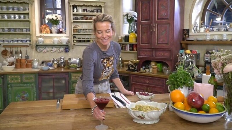 Кулинарная передача на НТВ С Юлией Высоцкой