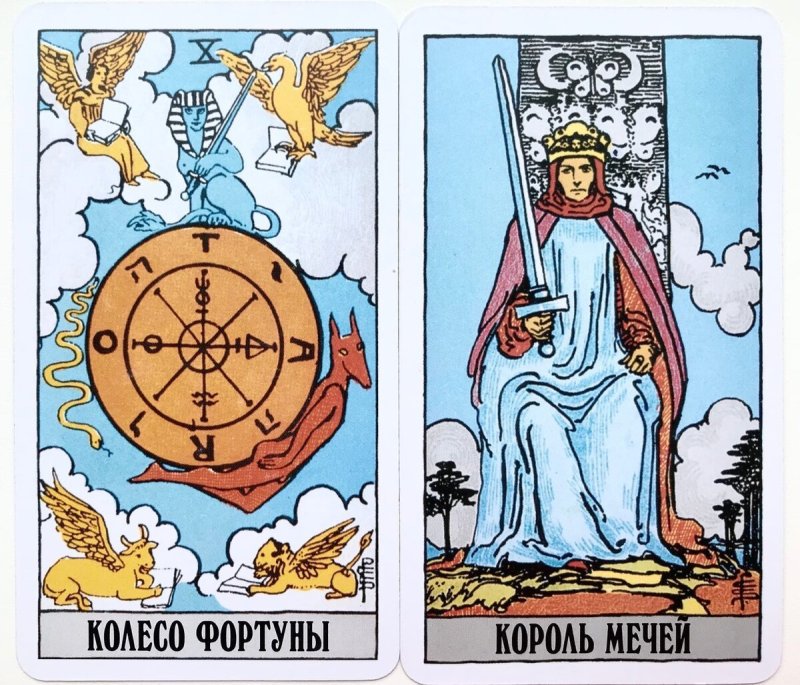 Колесо фортуны Таро Уэйта