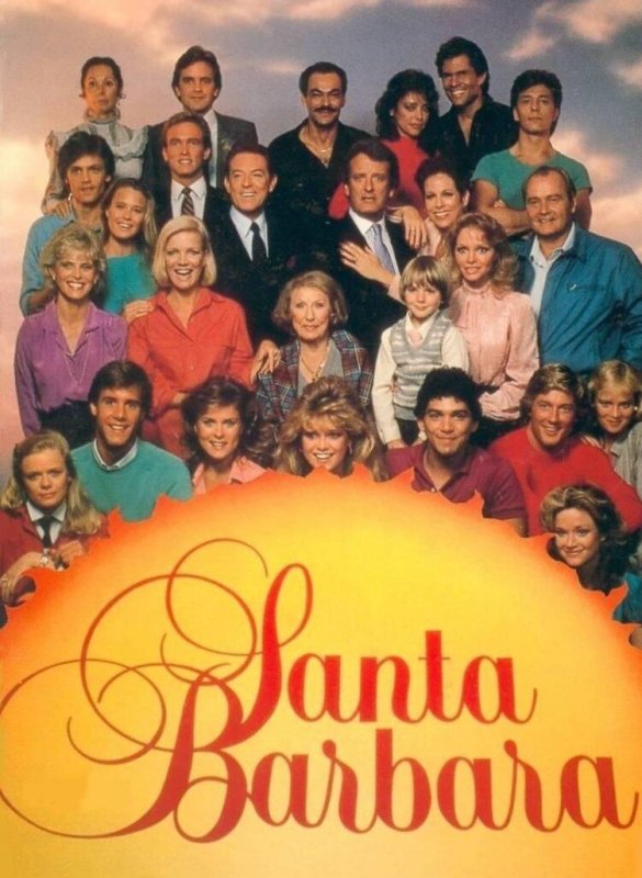 Санта-Барбара сериал 1984 1993 постеры