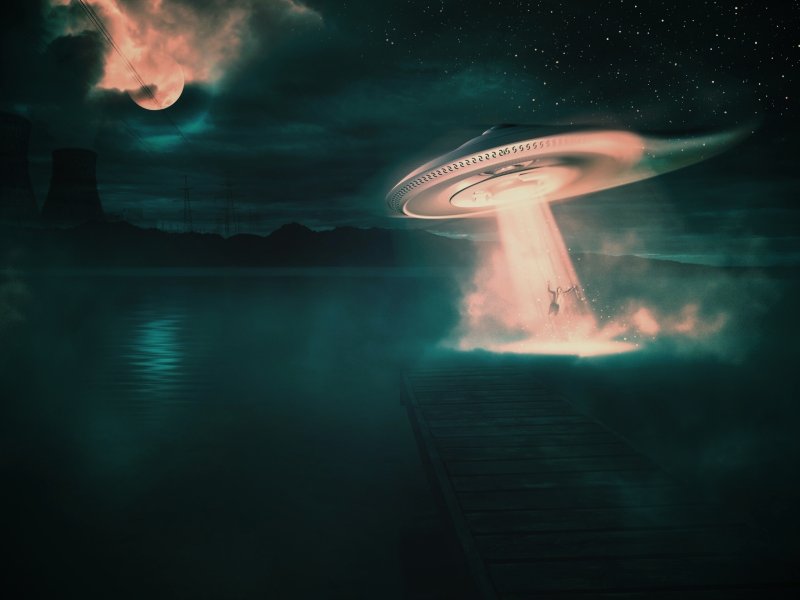 Обои на рабочий стол НЛО