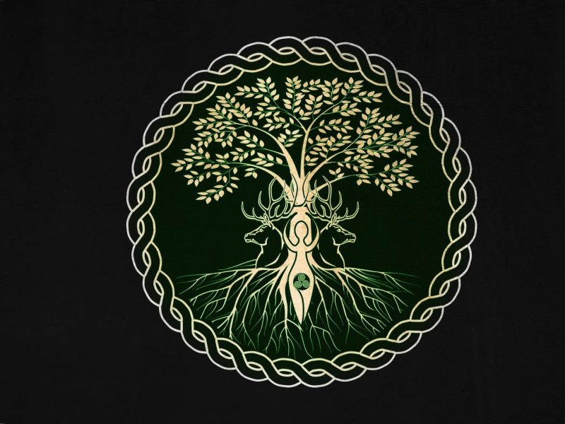 Руна дерево Иггдрасиль