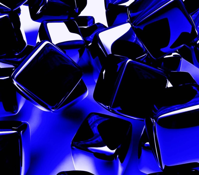 Черный кубик