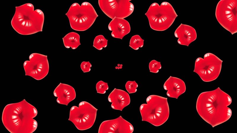 Губки поцелуй