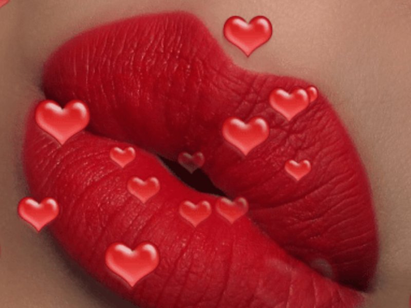 Губы сердечком