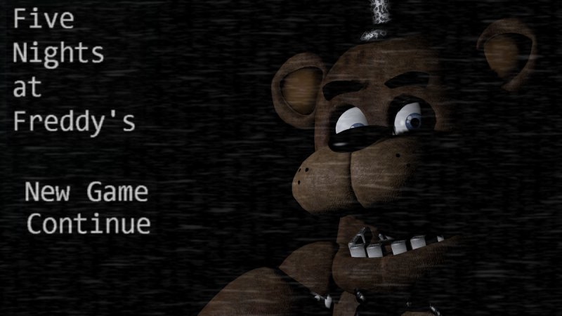 Фредди из меню ФНАФ 1