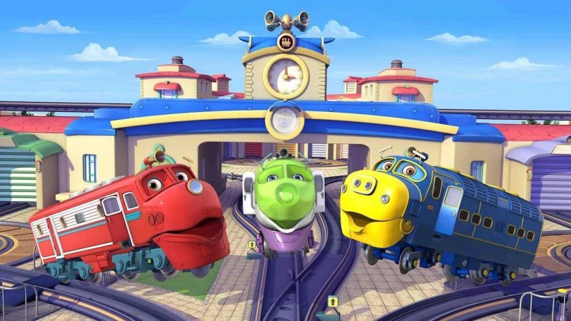 Паровозик Чагинтон мультик