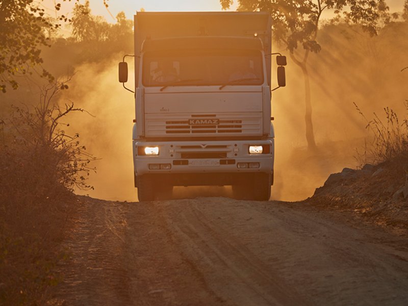 Красивый КАМАЗ