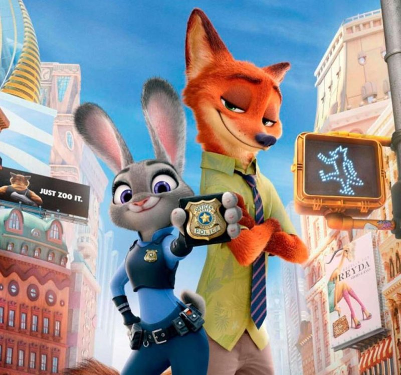Зверополис мультфильм 2016 ник и Джуди
