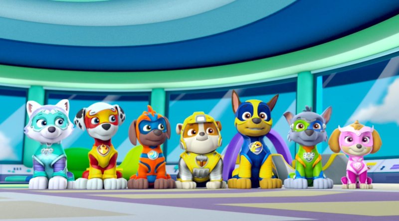 Щенячий патруль мегощки,