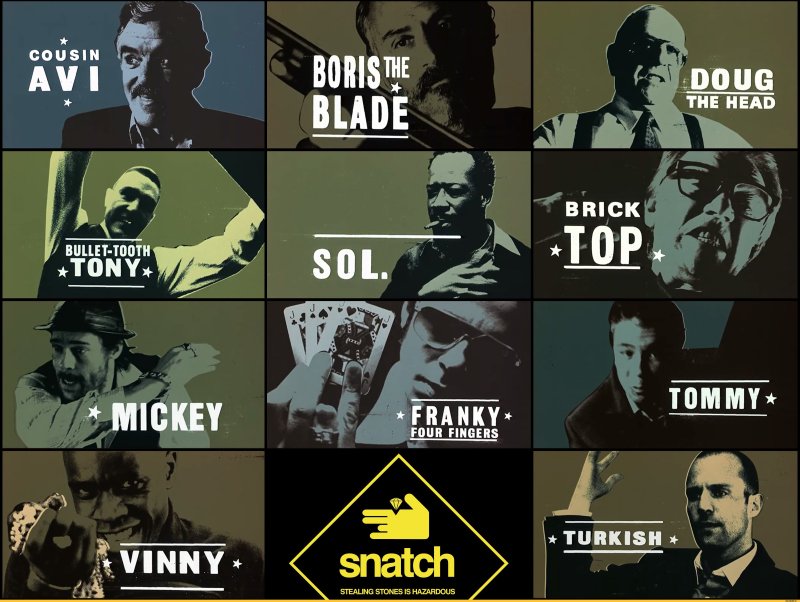 Большой куш фильм Постер