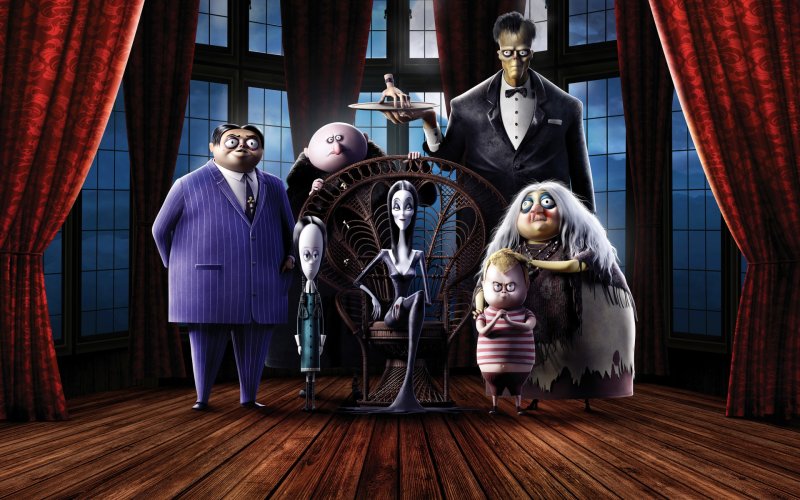 Семейка Аддамс мультфильм 2019