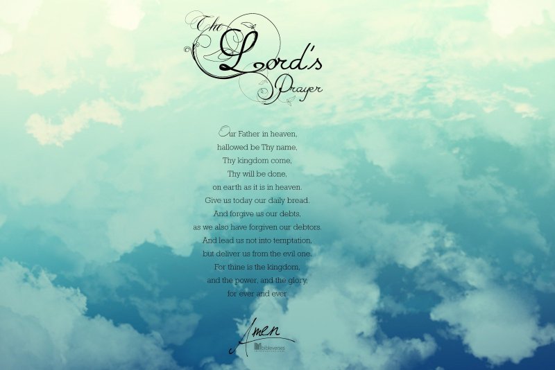 Обои на рабочий стол Отче наш