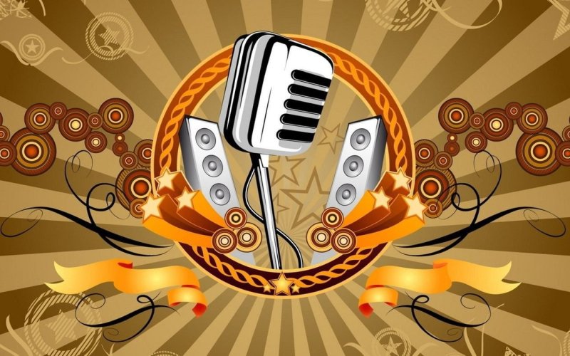 Музыкальный фон для афиши