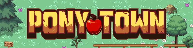 Логотип игры пони Таун