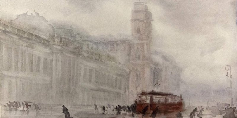 Фон война блокада Ленинград