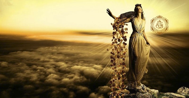 Фортуна с рогом изобилия