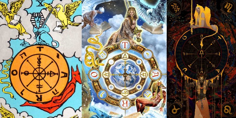 Карта Таро удача Фортуна