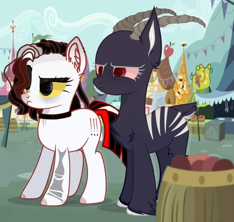 Кинг Кримсон пони Таун