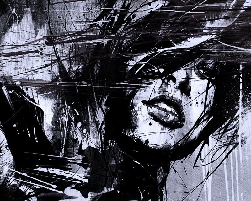 Душевная боль абстракция