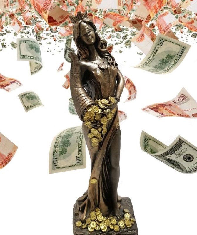 Богиня с рогом изобилия