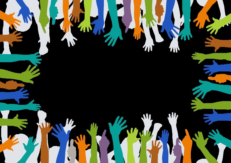 Фон для презентации волонтеры