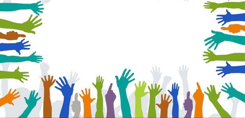 Рамка волонтеры