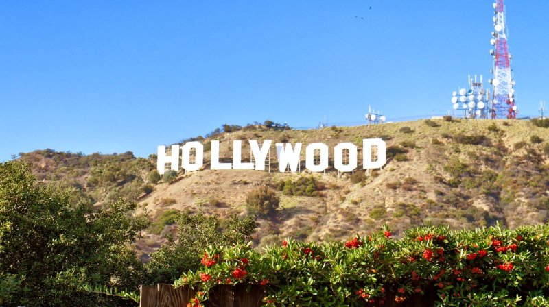 Знак Голливуда Голливуд-Хилс
