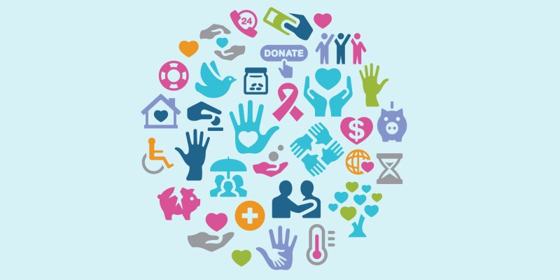 Фон для презентации волонтеры