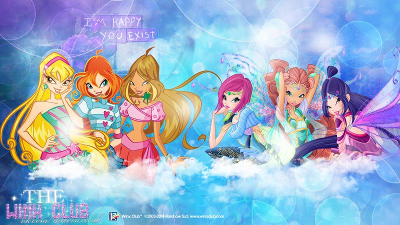 Винкс заставка на рабочий стол