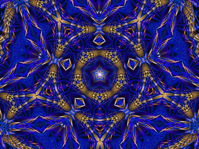 Орнамент Дамаск фрактальный