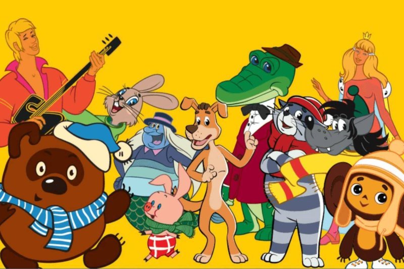 Персонажи российских мультфильмов