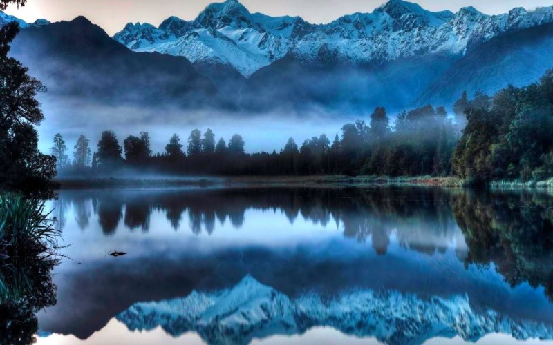 Озеро Хавеа новая Зеландия