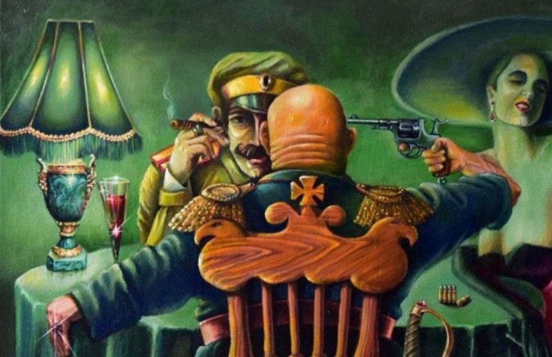 Русская Рулетка офицеры